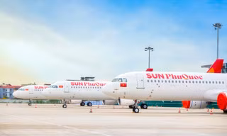 Sun Phuquoc Airways tiếp tục dẫn đầu toàn ngành hàng không Việt Nam về chỉ số đúng giờ tháng 01/2026