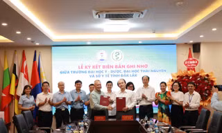 Sở Y tế Đắk Lắk hợp tác đào tạo, phát triển nguồn nhân lực với Trường Đại học Y – Dược, Đại học Thái Nguyên