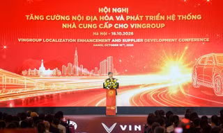 Vingroup ưu đãi phí thuê đất và cam kết đầu ra dài hạn cho doanh nghiệp hỗ trợ Việt Nam