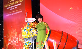Tiếng trống khai trường đầu tiên ở Phân hiệu Trường Đại học Ngoại thương tại TP. Hồ Chí Minh