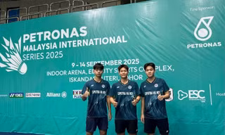 Cầu lông Ciputra Hanoi ghi dấu ấn tại Giải quốc tế Malaysia