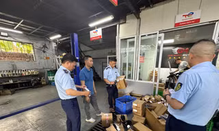 Quản lý thị trường Hà Nội phát hiện hơn 800 phụ tùng ô tô có dấu hiệu giả mạo nhãn hiệu nổi tiếng