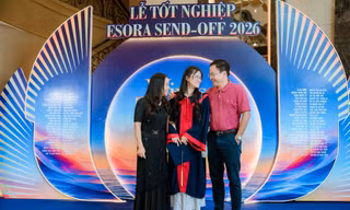Lễ tốt nghiệp Esora Send-off 2026: Lấy yêu thương làm điểm tựa, gom thành tựu để vươn xa