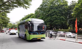 Xe buýt Hà Nội phục vụ hơn 634.000 lượt khách dịp Quốc khánh