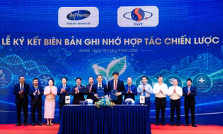 Lễ ký kết hợp tác chiến lược tại Viện Hàn lâm Khoa học và Công nghệ Việt Nam