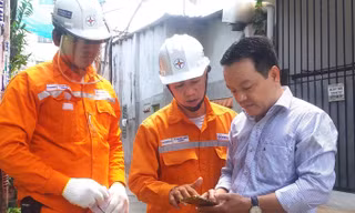 EVNHCMC công khai, minh bạch lượng điện tiêu thụ