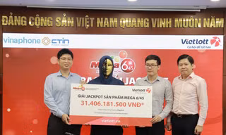 Người đàn ông Hải Phòng trúng Vietlott hơn 31 tỷ đồng 