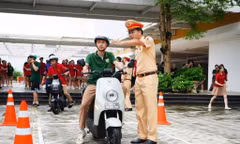 Gần 23.000 người ở Thái Nguyên được đào tạo kỹ năng lái xe máy