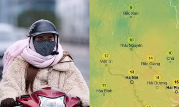 Hà Nội sắp có thời điểm rét đậm 13 độ do không khí lạnh tăng cường