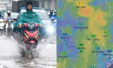 Dự báo Hà Nội mưa kéo dài sang đầu tháng 8, thời tiết mát mẻ