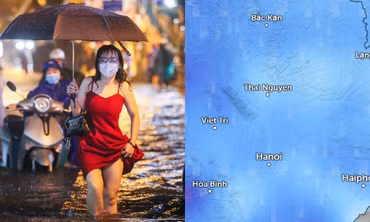 Dự báo Hà Nội có mưa dông từ chiều tối 8/7, sẽ mưa tới hôm nào?