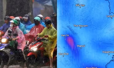 Dự báo Hà Nội có khả năng mưa to trong ngày 19/8, đợt mưa sẽ kéo dài