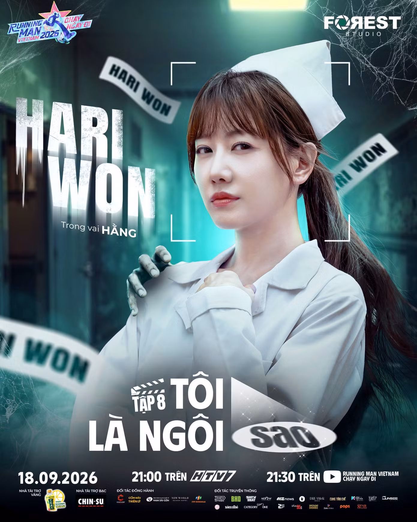  Hari Won cũng góp mặt trong tập 8 của Running Man 2026. Ảnh: Running Man Việt Nam Chạy Ngay Đi.
