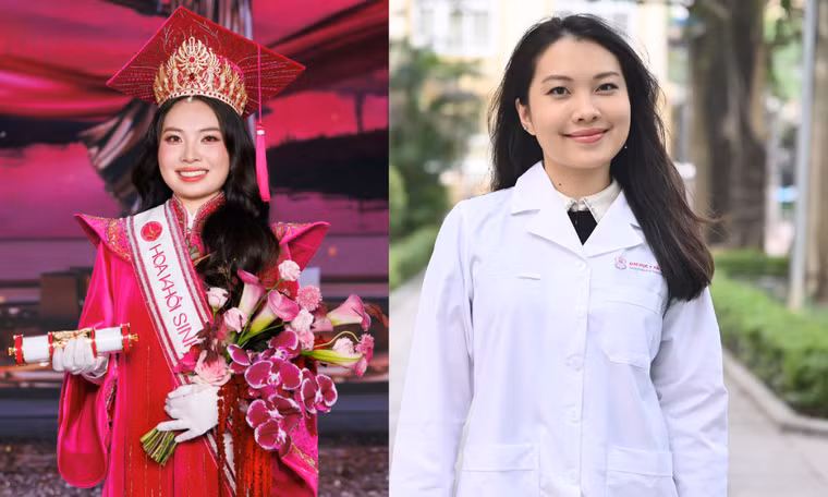 Hoa khôi Nguyễn Ngọc Linh: 'Người trẻ không ỷ lại vào những điều kiện thuận lợi đang có, mà dám đối diện với thử thách'