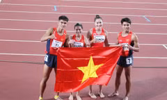 Asiad 20 ngày thi đấu 24/9: Đội tiếp sức hỗn hợp 4x400m khép lại ngày mưa HCĐ của Thể thao Việt Nam