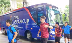 Đội tuyển Việt Nam có mặt tại Jakarta, chuẩn bị cho trận đấu với Pakistan