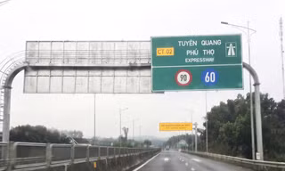 Đề xuất mở rộng cao tốc Tuyên Quang - Phú Thọ, nâng tốc độ lên 100 km/h