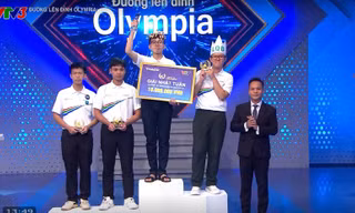 Olympia 26: Nam sinh Lạng Sơn xuất sắc giành vòng nguyệt quế cuộc thi Tuần 2