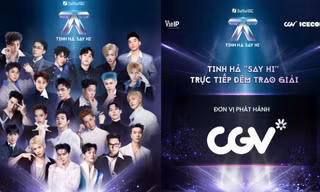 Đêm trao giải Tinh Hà “Say Hi” có suất chiếu rạp, fan đề xuất mỗi FC một rạp