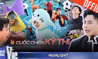 Tinh Hà Say Hi tập 3: Sân bóng Tinh Hà đầy "kỳ thú", Pháp Kiều đảm nhận đá penalty