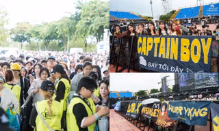 Concert Tinh Hà "Say Hi" D-2: Fan rộn ràng check-in từ sớm bất chấp trời mưa
