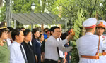 Hoàn thành công trình cải tạo, nâng cấp mộ liệt sĩ Nghĩa trang Liệt sĩ quốc gia Vị Xuyên