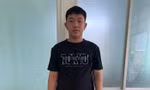 Nghĩa tại cơ quan công an. Ảnh Công an Đồng Tháp