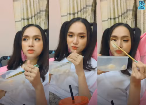Hương Giang livestream để “mukbang”, fan “lầy lội” chỉ hỏi về 7 hằng đẳng thức đáng nhớ ảnh 4