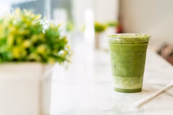 Trời nóng thế này uống matcha latte thì còn gì bằng, mà pha ở nhà chỉ 10K/ly thôi ảnh 1