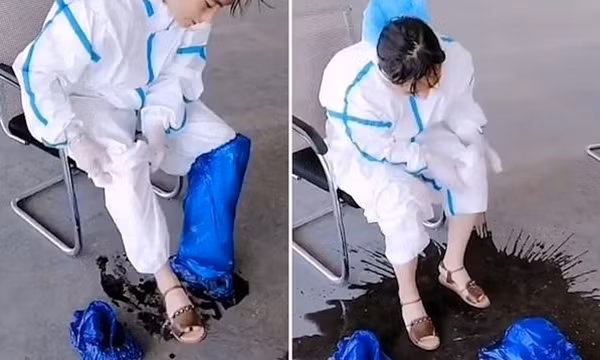 Quá thương khi bác sĩ tiết lộ: Trước khi gặp bệnh nhân COVID-19, phải “hóa trang” 30 phút ảnh 6 Quá thương khi bác sĩ tiết lộ: Trước khi gặp bệnh nhân COVID-19, phải “hóa trang” 30 phút ảnh 6