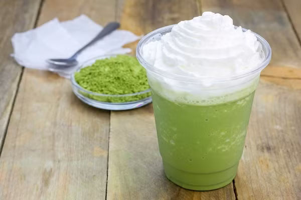 Trời nóng thế này uống matcha latte thì còn gì bằng, mà pha ở nhà chỉ 10K/ly thôi ảnh 3