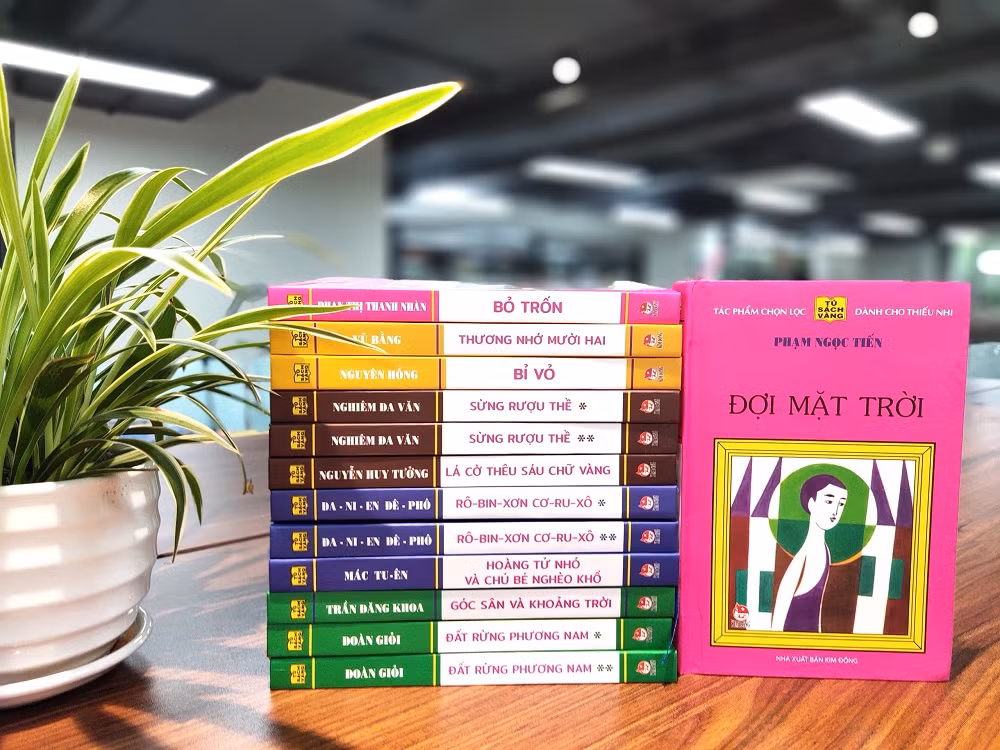 Tủ sách Vàng tái bản 10 tuyệt tác dành cho thiếu nhi: Nguyên Hồng hay Mark Twain đều có đủ ảnh 4