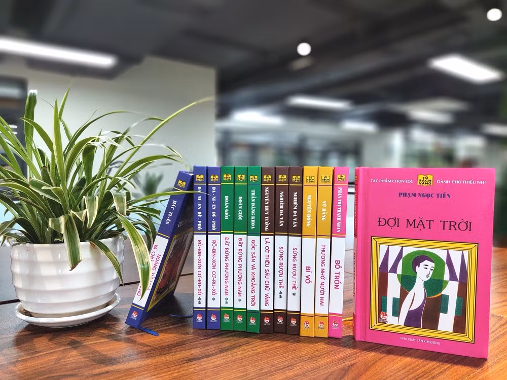 Tủ sách Vàng tái bản 10 tuyệt tác dành cho thiếu nhi: Nguyên Hồng hay Mark Twain đều có đủ ảnh 2