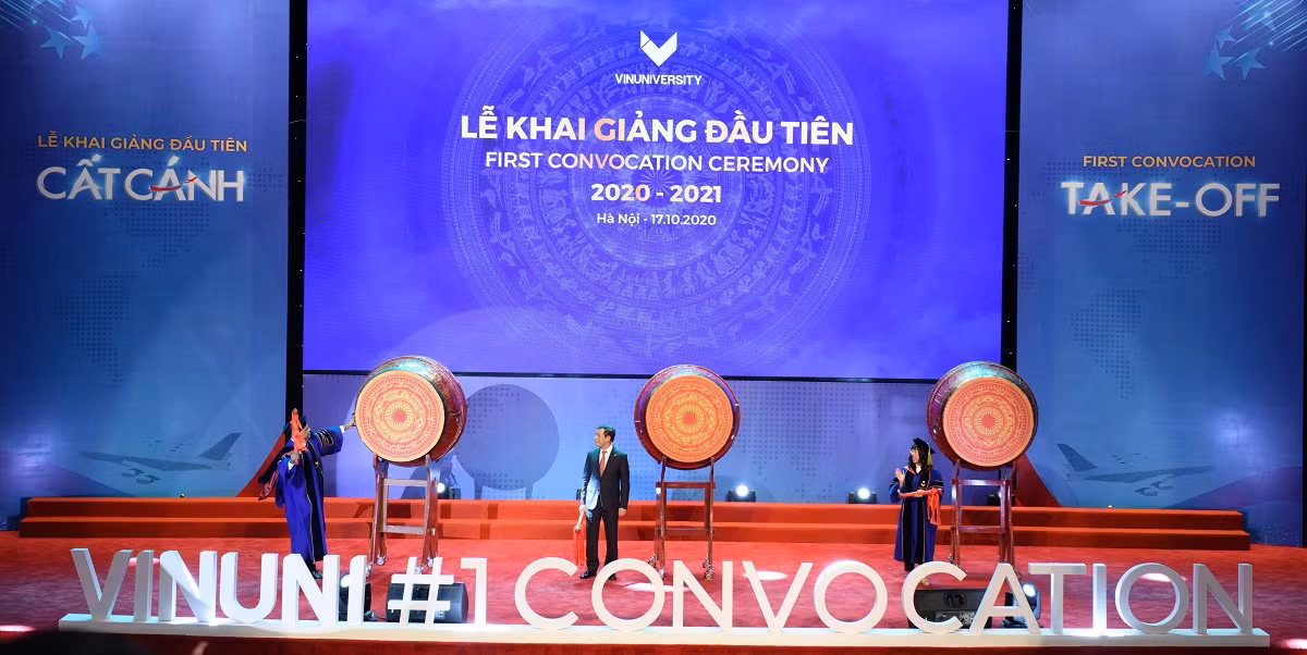 Lễ khai giảng đầu tiên ở trường Đại học VinUni đã diễn ra như thế nào? ảnh 3