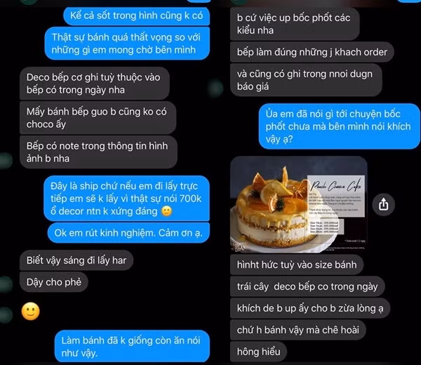 Khi tiệm bánh là “thượng đế“: Giao bánh khác hình mẫu, shop thách thức khách “bóc phốt“ ảnh 3
