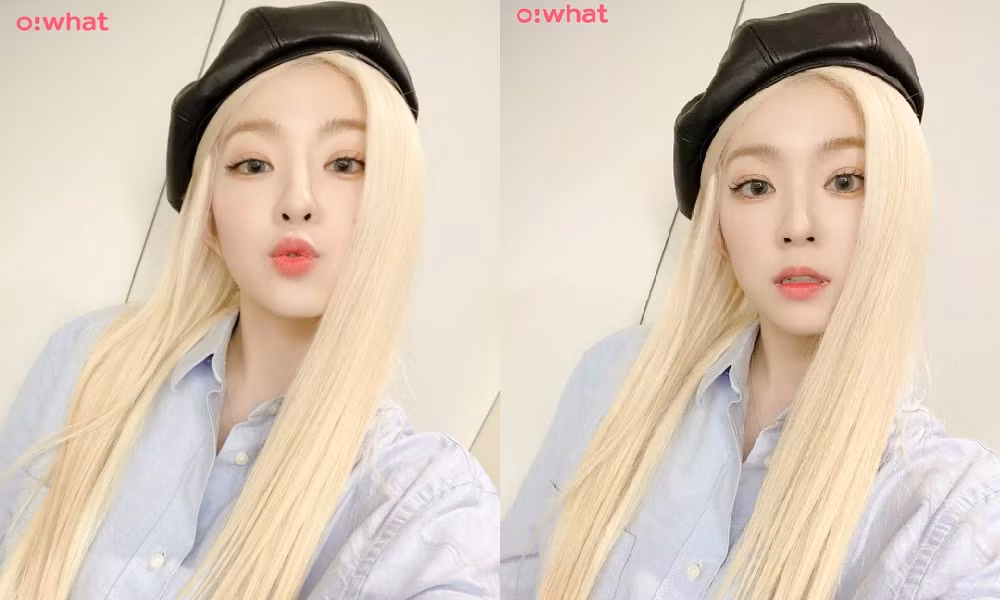 Irene (Red Velvet) hóa búp bê sống với mái tóc bạch kim nhưng lại khiến fan lo lắng ảnh 6