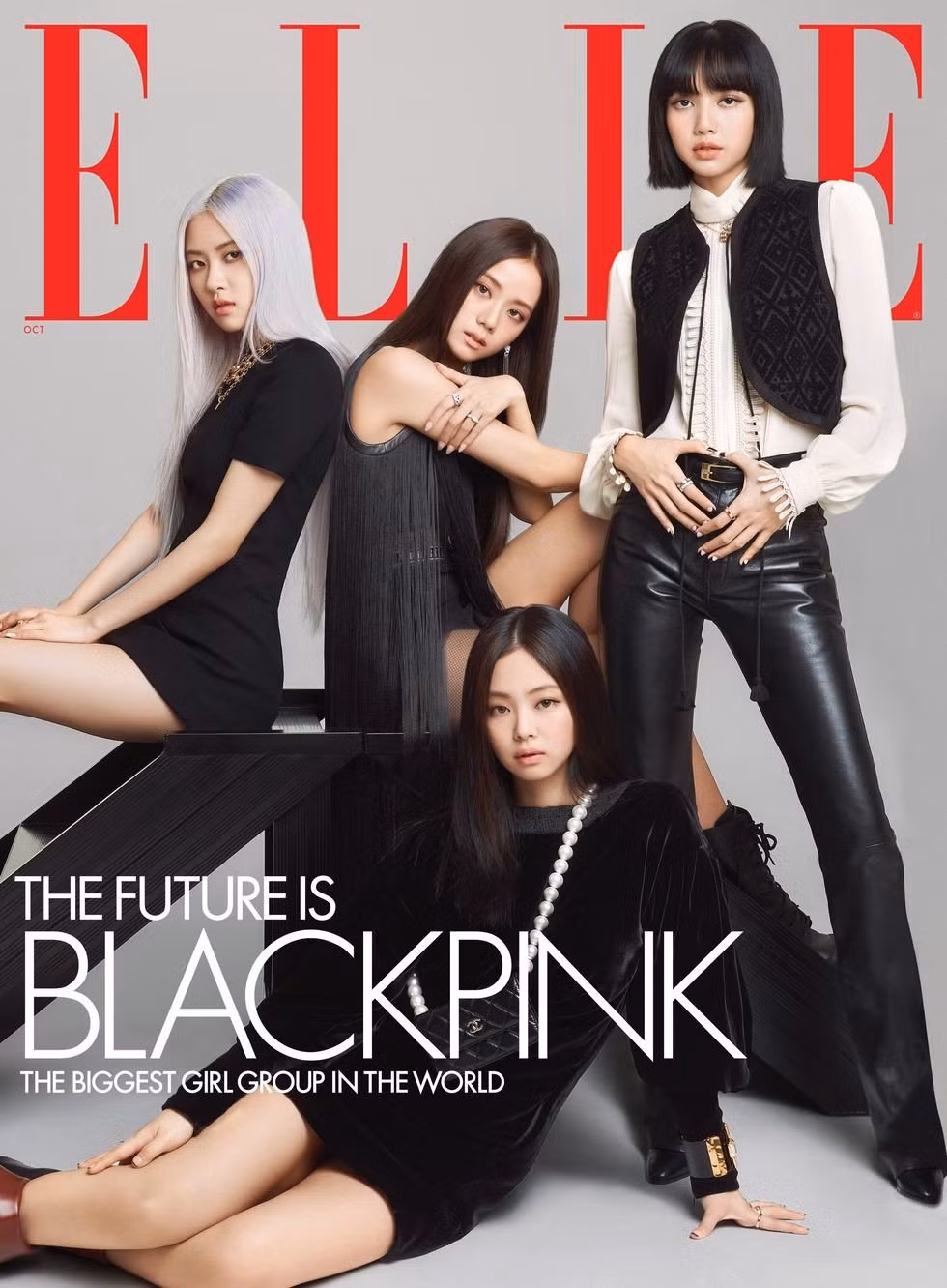 Lên bìa ELLE Mỹ tháng 10, bốn cô gái vàng K-Pop khẳng định “Tương lai chính là BLACKPINK” ảnh 2
