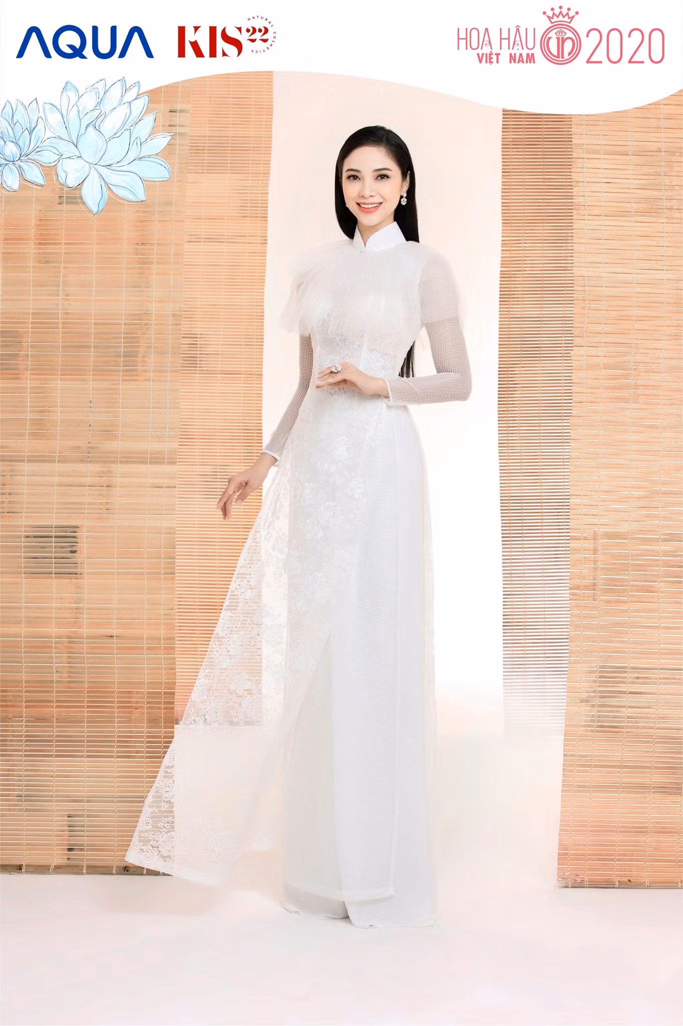 Top 60 Hoa Hậu Việt Nam: Ngắm dàn thí sinh cao trên 1m70 duyên dáng trong tà áo dài ảnh 11