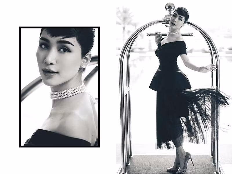 Hòa Minzy hóa "quý cô Hollywood", lấy cảm hứng từ ngôi sao điện ảnh Audrey Hepburn ảnh 10