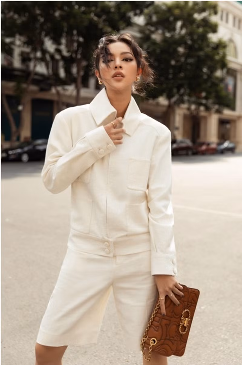 Xu hướng thời trang hot nhất Hè được Hoa hậu Tiểu Vy, Châu Bùi, Tú Hảo tích cực lăng xê ảnh 4