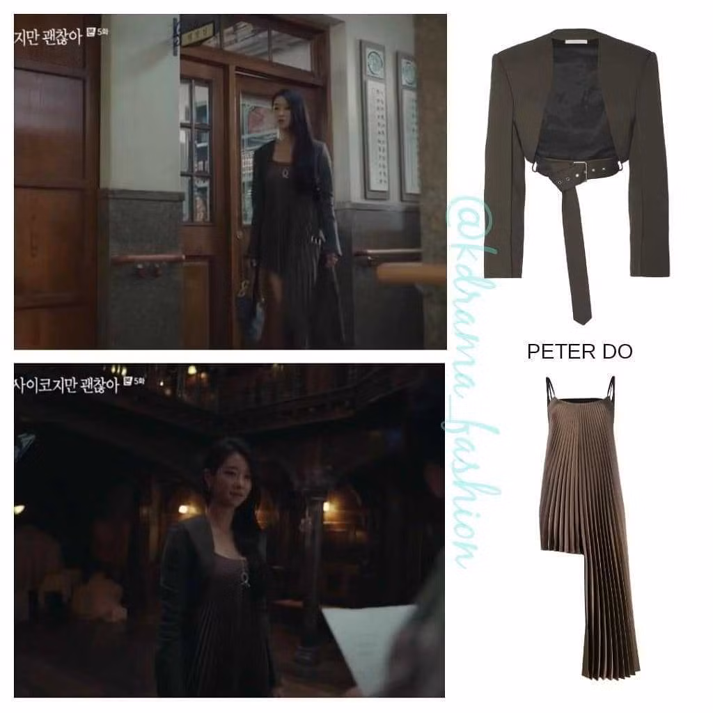 Bóc giá loạt trang phục hàng hiệu của nữ chính Seo Ye Ji trong tập 5 - 6 "Điên Thì Có Sao" ảnh 5