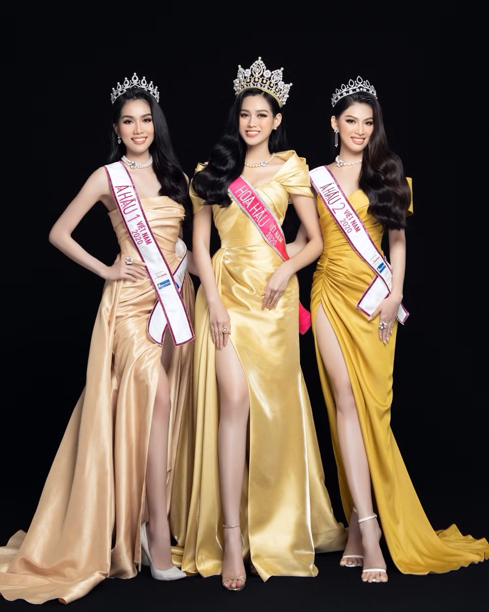 Nhan sắc Hoa hậu Đỗ Thị Hà & 2 Á hậu khác gì sau 1 tháng đăng quang với lịch trình dày đặc ảnh 2