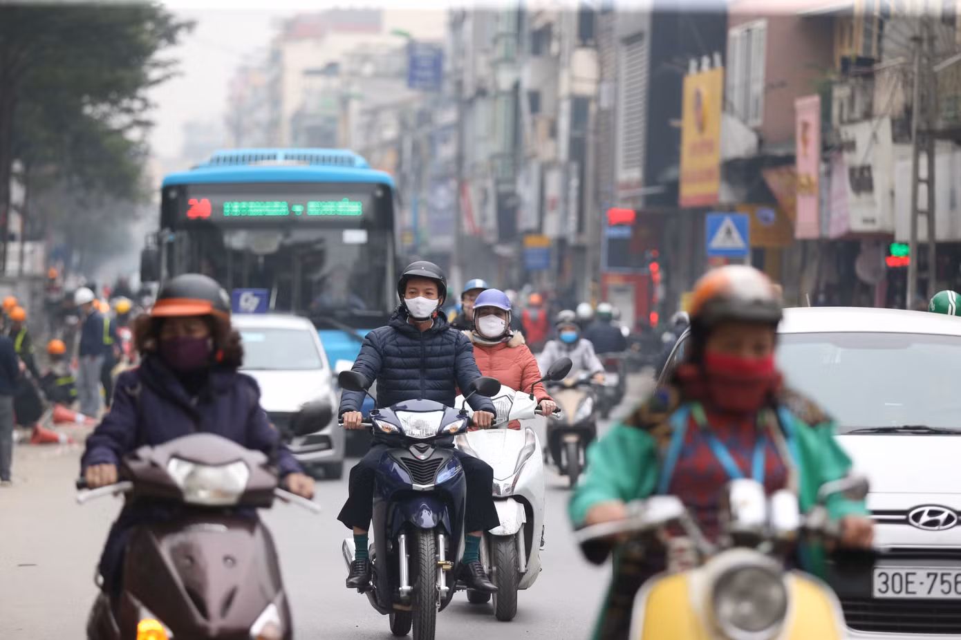 Ô nhiễm không khí ở Hà Nội kéo dài bao lâu? ảnh 2
