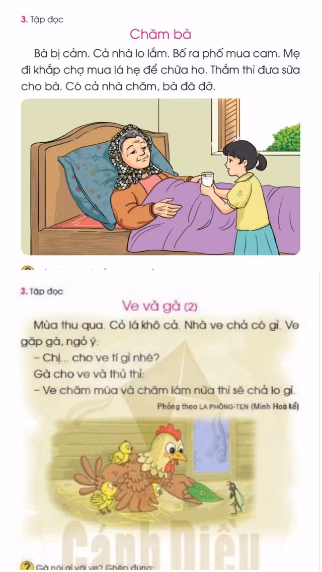 SGK Tiếng Việt 1 Cánh Diều được điều chỉnh như thế nào? ảnh 3