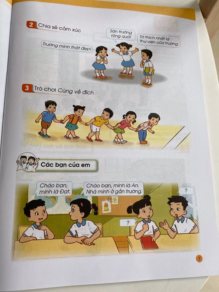 Hé lộ những trang đầu tiên trong bộ sách giáo khoa mới ảnh 3