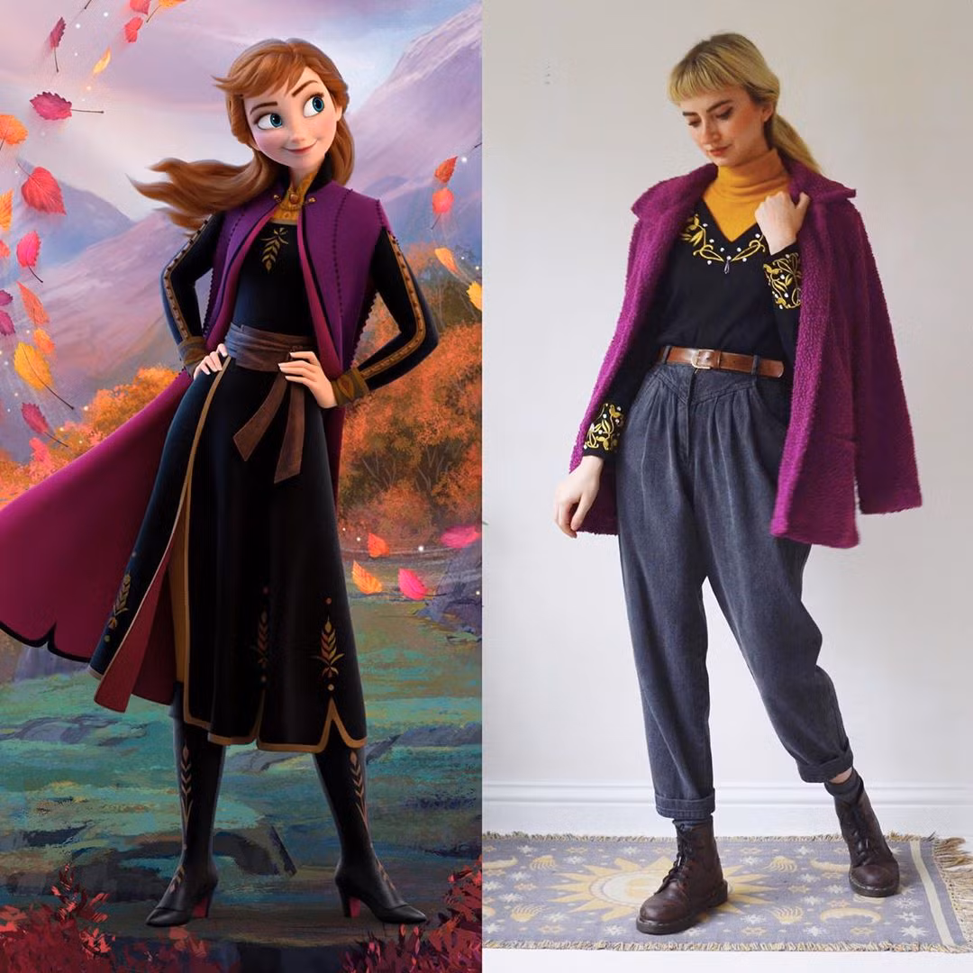 Cặp chị em sinh đôi cosplay nữ hoàng băng giá gây 'sốt' mạng ảnh 3