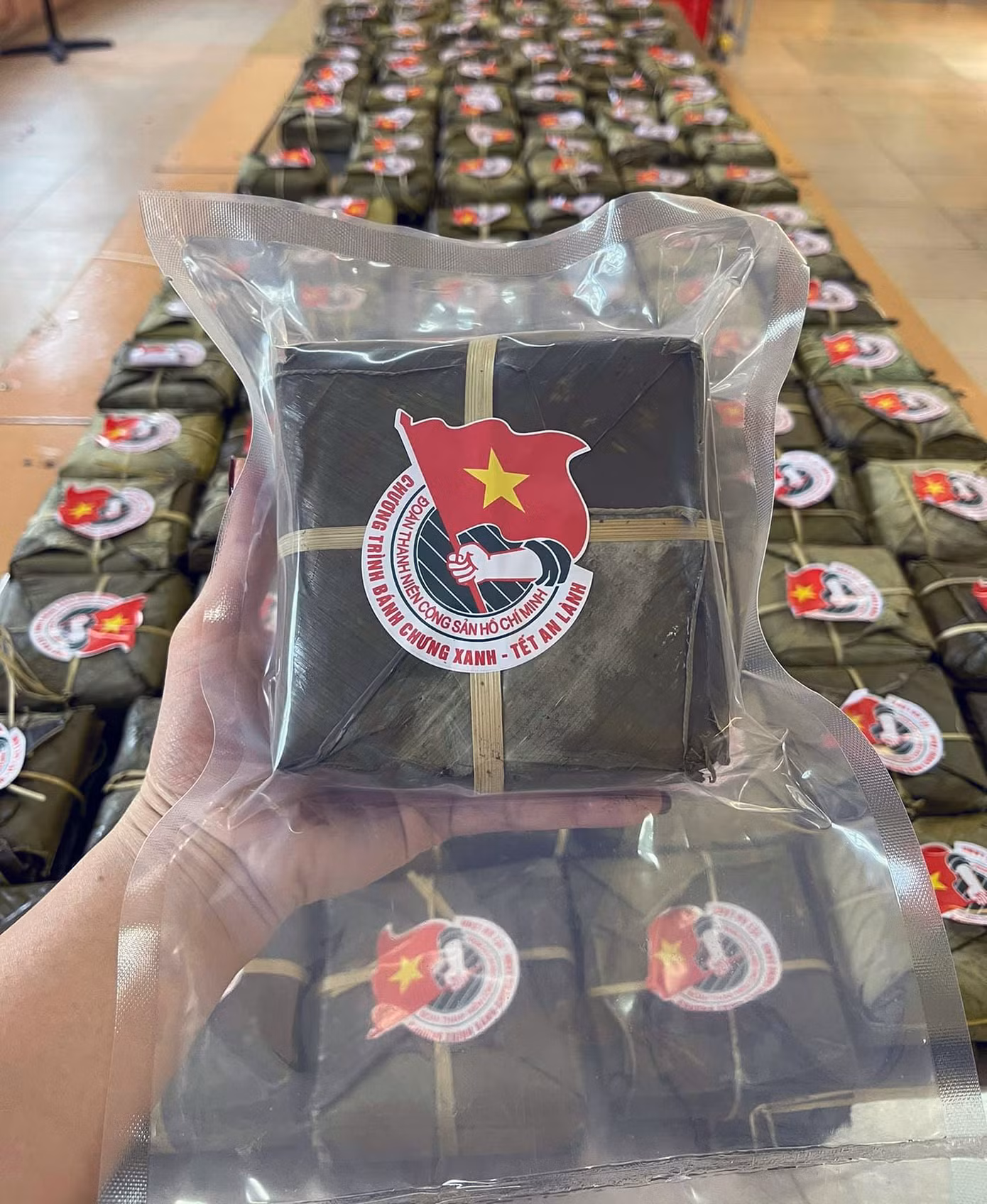 Hàng nghìn bánh chưng xanh gửi người dân và các lực lượng phòng chống dịch COVID-19 ảnh 3