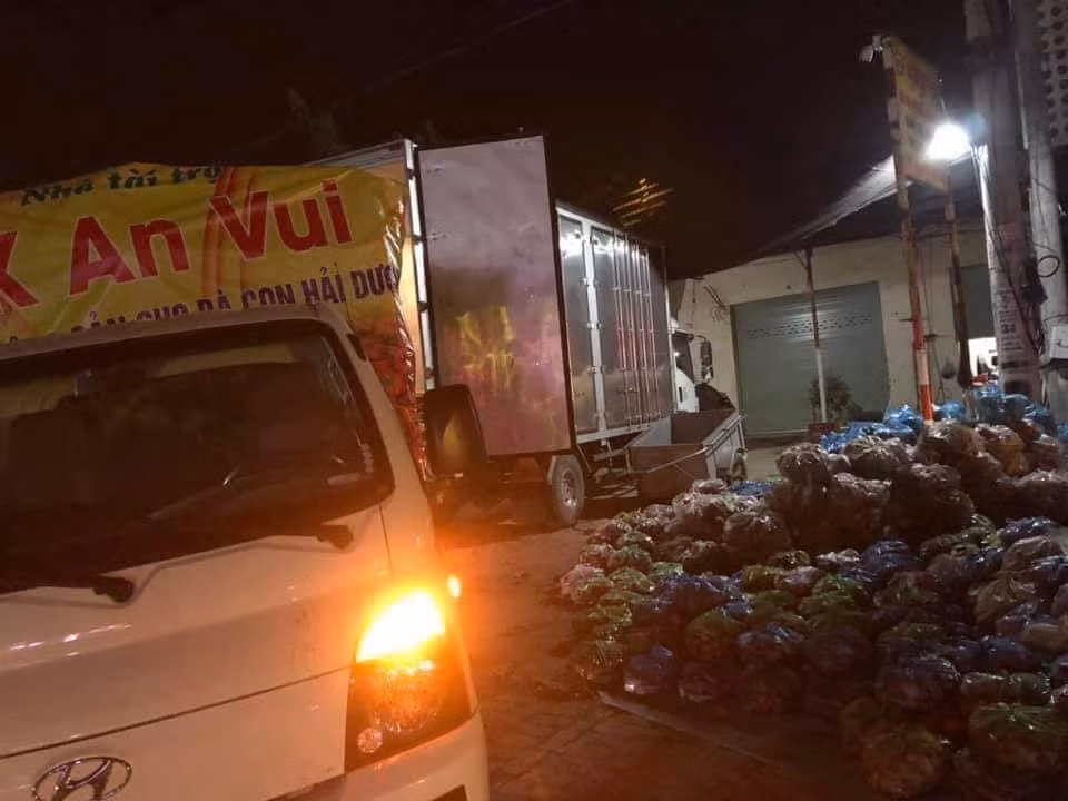“Phiên chợ 0 đồng” và những chuyến xe giải cứu nông sản Hải Dương của nghệ sĩ Việt ảnh 1