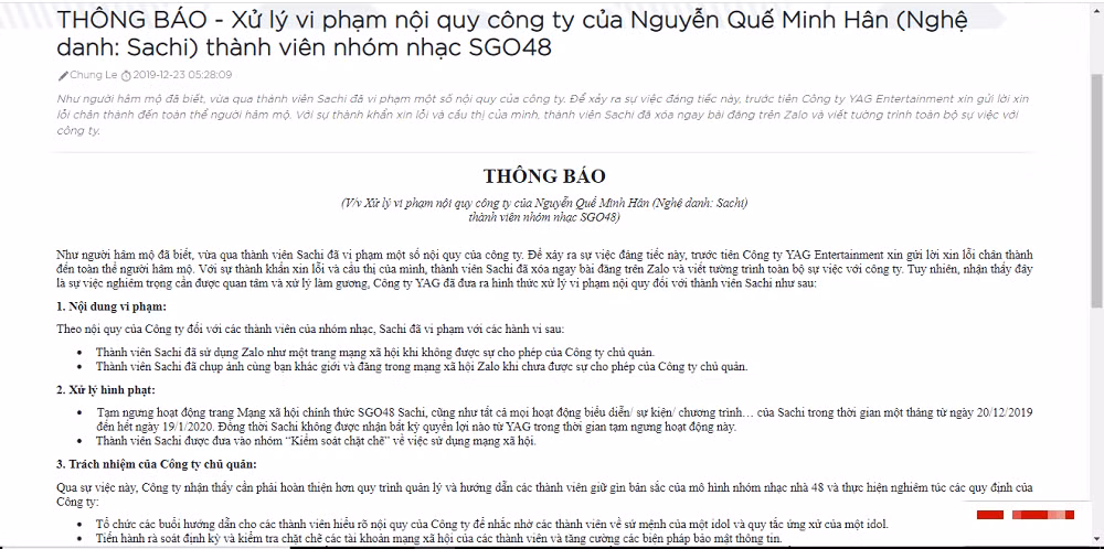 SỐC: Sachi phải rời khỏi nhóm nhạc SGO48 vì “có mối quan hệ hẹn hò bí mật“? ảnh 3