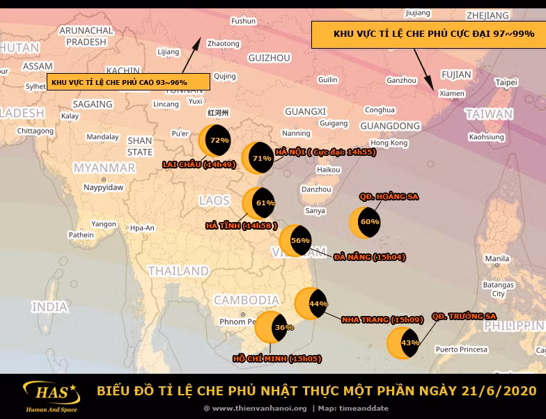 Việt Nam sắp được chiêm ngưỡng Nhật thực hình khuyên siêu hiếm vào cuối tuần này ảnh 1